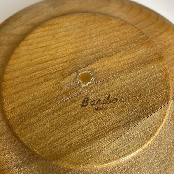 Wooden Salad Set Large Bowl with 4 Smaller Bowl Light Natural Colour - Picture 11 of 14